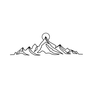 Μεταλλικός πίνακας Everest Μαύρο 119.5x37 cm - Img 5