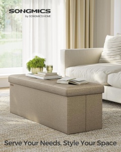 Μπαούλο Αποθήκευσης Camel Songmics 38 x 110 x 38 cm - Img 6