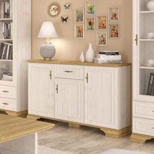 Μπουφές Jaden Oak 137.5x39x88.5 cm - Img 2