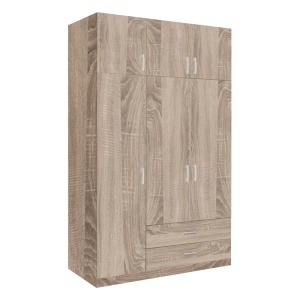 Ντουλάπα dormitor Royal Pako World Sonoma 150x58x230 cm