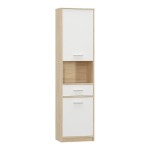 Ντουλάπι Κουζίνας Letto Pako World Δρυς 50.2x34.3x195 cm