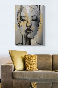 Πίνακας καμβά Πολύχρωμος 70x100 cm