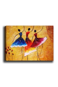 Πίνακας καμβά Πολύχρωμος 70x100 cm