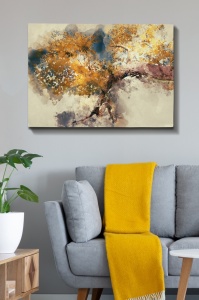 Πίνακας καμβά 488419336 Πολύχρωμο 70x100 cm