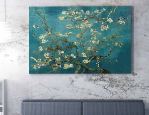 Πίνακας καμβά WY113 Πολύχρωμο 70x100 cm
