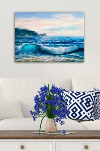 Πίνακας 1007211319 Πολύχρωμο 50x70x3 cm