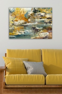 Πίνακας 153861683 Πολύχρωμο 50x70x3 cm