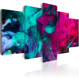 Πίνακας - Dance of Colors 200x100 cm
