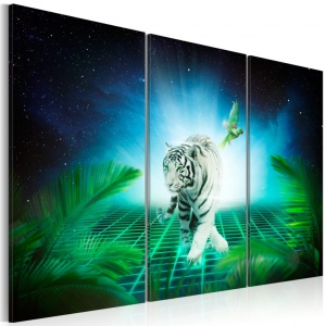 Πίνακας - Ice tiger 60x40 cm