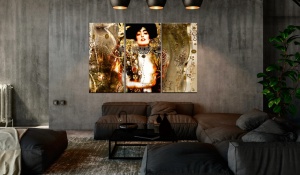 Πίνακας - Judith (3 Parts) Green 120x80 cm - Img 2
