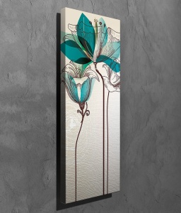 Πίνακας PC250 Πολύχρωμος 30x80x3 cm