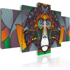 Πίνακας - Philosopher of the Jungle 100x50 cm