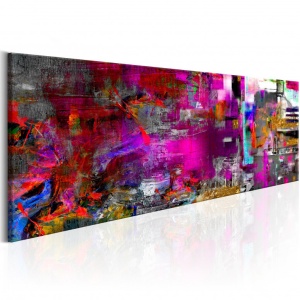 Πίνακας - Purple Orangery 150x50 cm