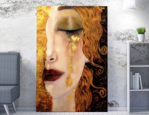 Πίνακας WY142 Πολύχρωμος 50x70x2 cm