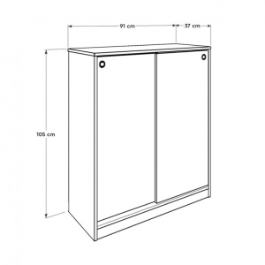Παπουτσοθήκη ADR-322 Λευκό - Img 6