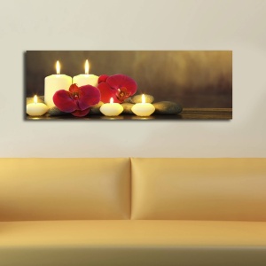 Πίνακας με LED 3090İACT Πολύχρωμο 30x90x3 cm - Img 2