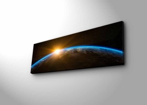 Πίνακας με LED 3090NASA Πολύχρωμο 30x90x3 cm - Img 4