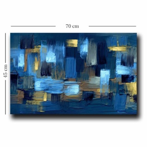 Πίνακας 4570NISC Μπλε 45x70 cm - Img 2