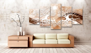 Πίνακας - Kiss in the Sun 100x50 cm - Img 2