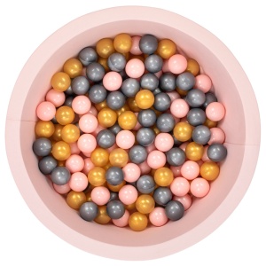 Πισίνα με μπαλάκια Bubble Pops v10 Ροζ 85x85x30 cm - Img 2