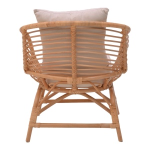 Πολυθρόνα Κήπου Caxen Boho Pako World Φυσικό 72x63x75 cm - Img 5