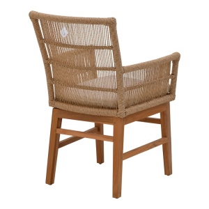 Πολυθρόνα Inca Boho Pako World Φυσικό 60x61x90 cm - Img 2