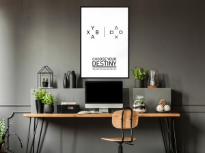 Πόστερ - Which Team Are You On?, με μαύρη κορνίζα, 30x45 cm - Img 2