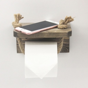 Ράφι Aa126 Καρυδί 17x10x10 cm