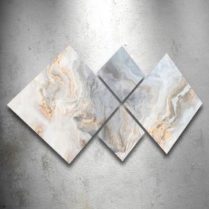 Σετ πίνακες canvas (4 τεμάχια) 4MDF1188290827 Πολύχρωμο 60x115 cm - Img 2