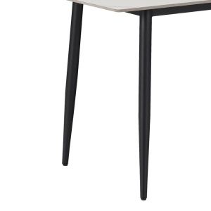 Σετ τραπέζι και καρέκλες 5 τεμ. Azori-Gustas Ανθρακί 120x60x75 cm - Img 7