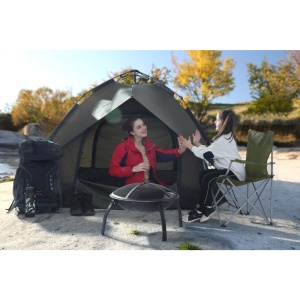Σετ 2 καρέκλες camping Songmics Πράσινο 84x52x81 cm - Img 4
