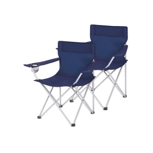 Σετ 2 καρέκλες camping Songmics Indigo 84x52x81 cm