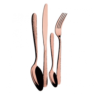 Σετ 24 μαχαιροπίρουνα, φινίρισμα καθρέφτη, Rose Gold - Img 4