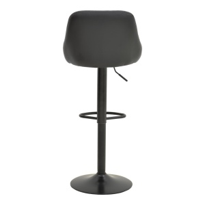 Σκαμπό μπαρ ajustabil Boronez Μαύρο 47x49x112 cm - Img 6