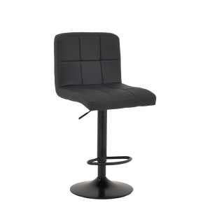 Σκαμπό μπαρ Remina Pako World Μαύρο 44x44x112 cm - Img 3