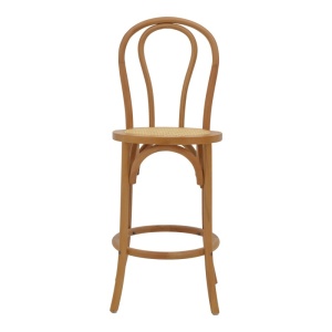 Σκαμπό μπαρ Thonet ξύλο fag φυσικό 41x50x105 cm - Img 4