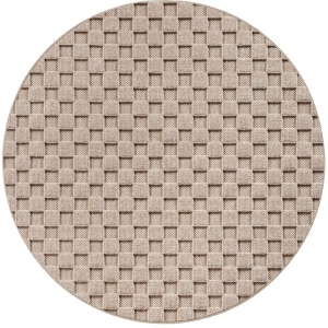 Στρογγυλό Χαλί Helix V4 Μπεζ 200x200 cm - Img 8