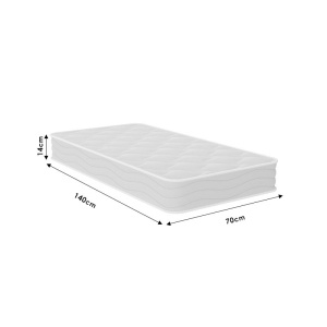Στρώμα Cotton Baby Chic Strom μονής όψης 14cm 70x140cm - Img 5