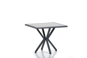 Τραπέζι Κήπου Samara 2 Γκρι 94x78x94 cm