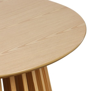 Τραπεζάκι σαλονιού Domonic, Pako World, MDF, Natural, 80x80x45 cm - Img 5