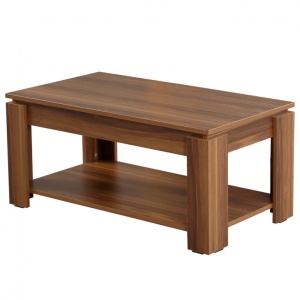Τραπεζάκι σαλονιού Shelf - Walnut - Img 3