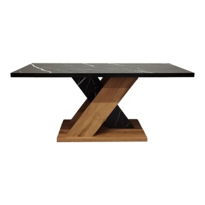 Τραπεζάκι σαλονιού Solange Φυσικό 110x55x47.5 cm - Img 4