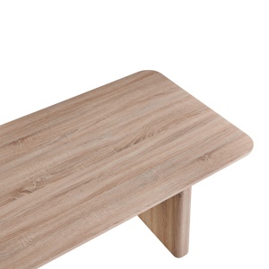 Τραπέζι Faghan Καφέ MDF 180x90x76 cm - Img 6
