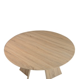 Τραπέζι Kuanger Pako World Φυσικό 120x120x76 cm - Img 3