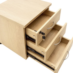Τροχήλατη συρταριέρα Amazon sonoma 39x47x52.5 cm - Img 5