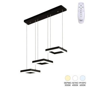 Φωτιστικό οροφής LED Benor Μαύρο 70x20x15 cm