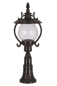 Φωτιστικό Τοίχου Εξωτερικού Χώρου 68205, Μαύρο, 67x25 cm