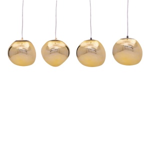 Φωτιστικό Vidro, Pako World, E27, Χρυσό, 60x15x80 cm