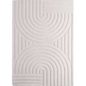 Χαλί Διαδρόμου boho Pompei V1 Κρεμ 80x250 cm