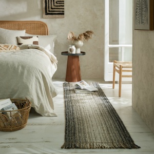 Χαλί Διαδρόμου Jute Ombre Γκρι 60X230 cm, Flair Rugs